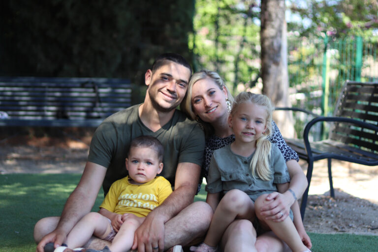 Photo de famille naturelle à Grasse